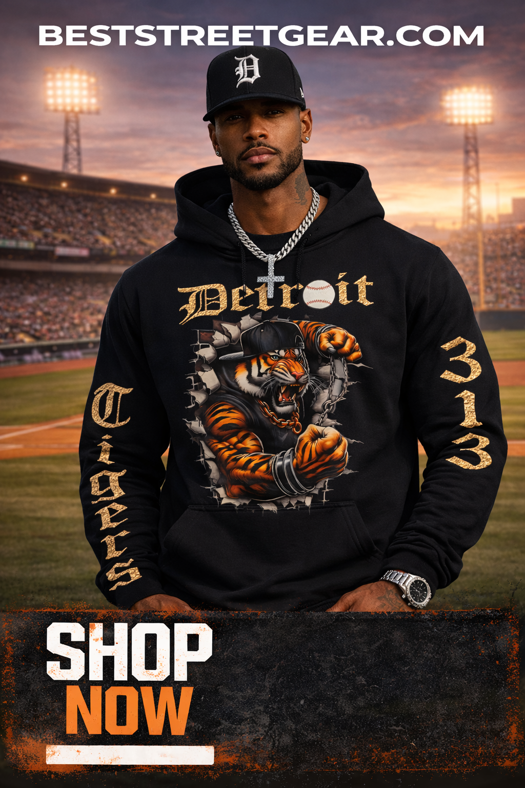 Detroit 313 Hoodie