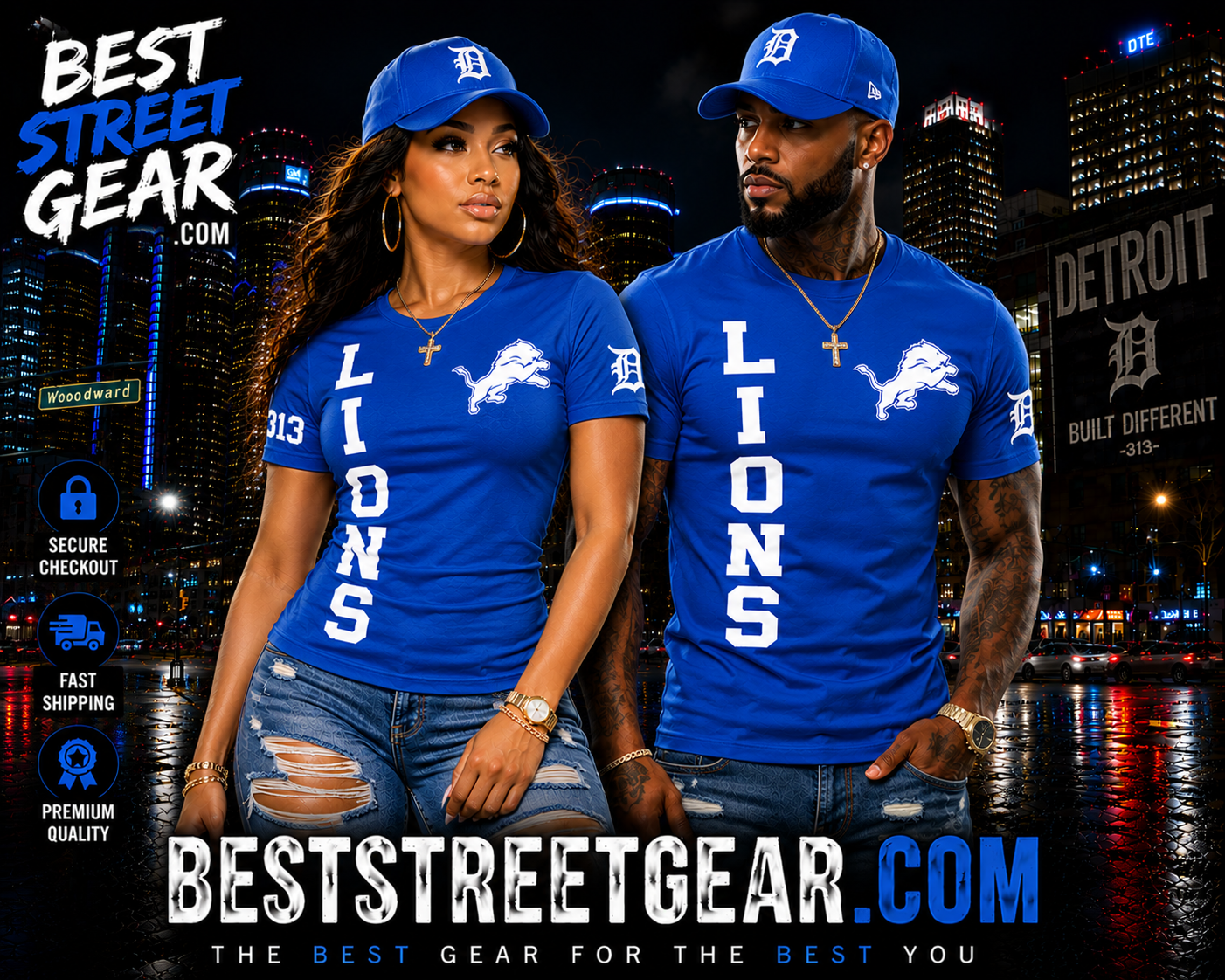 Honolulu Blue Lions Tee