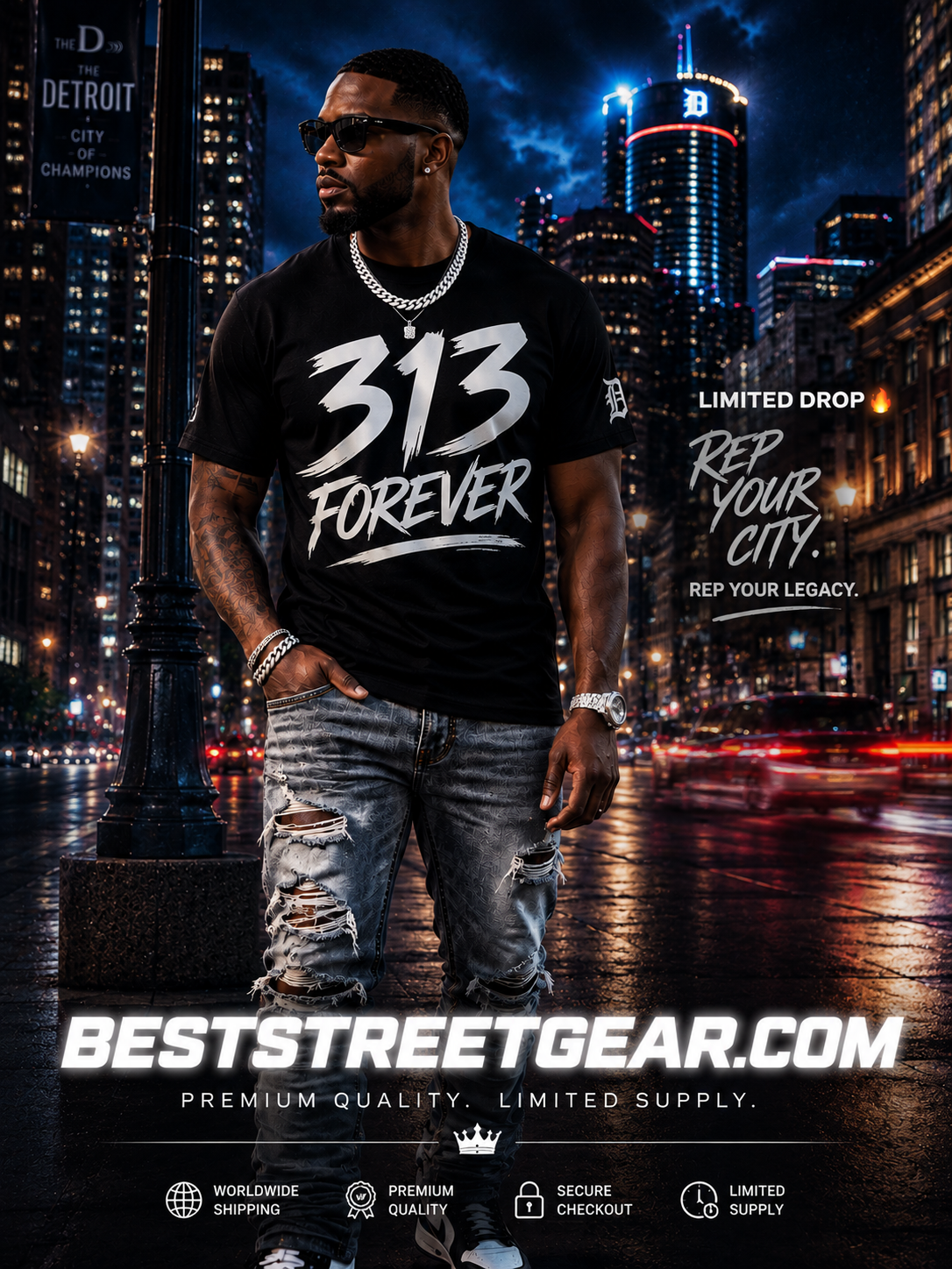 313 Forever Black