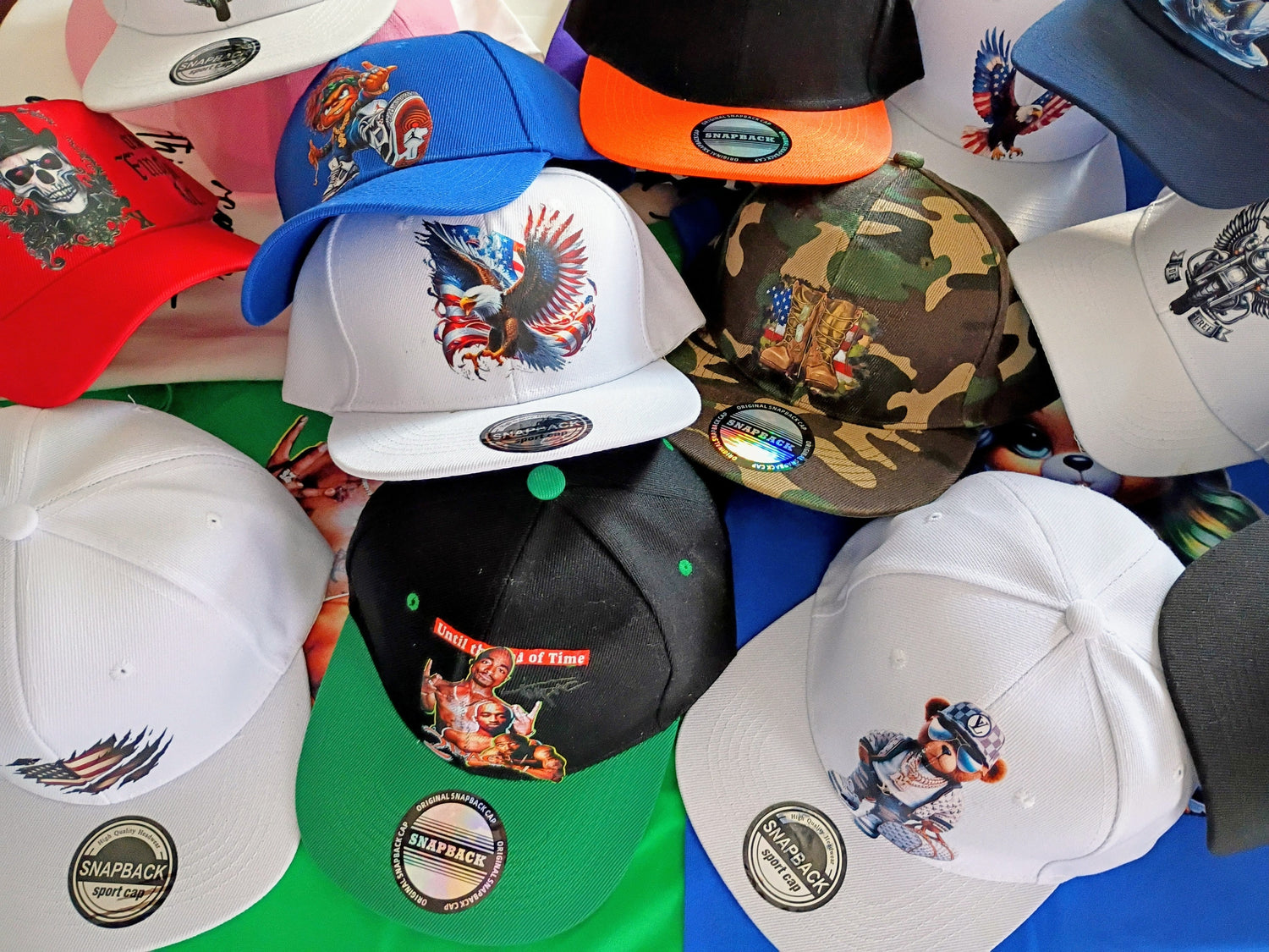 caps, caps and more