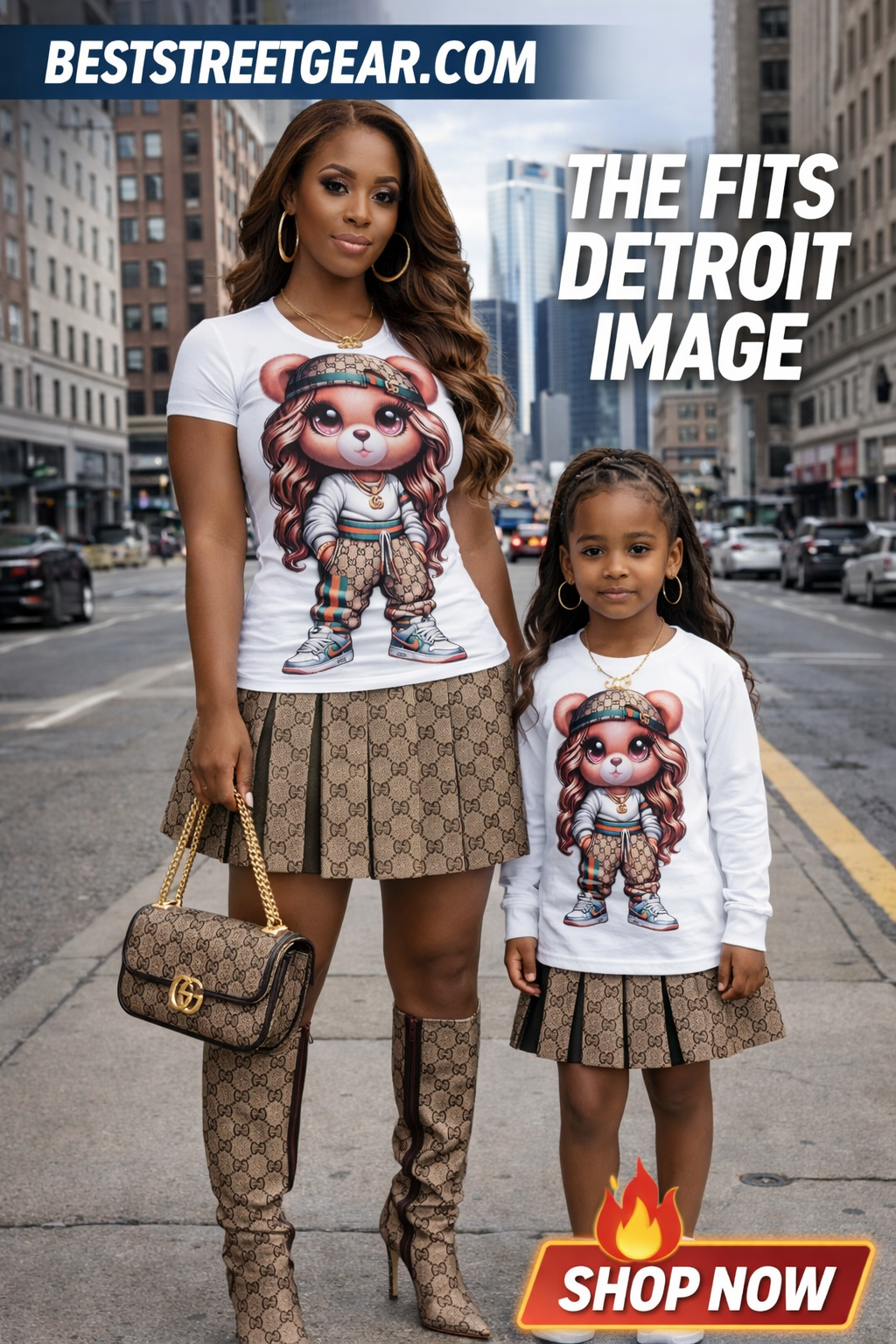Ladies Gucci Bear tee