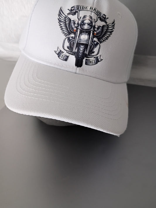 Ride Hard strap back cap