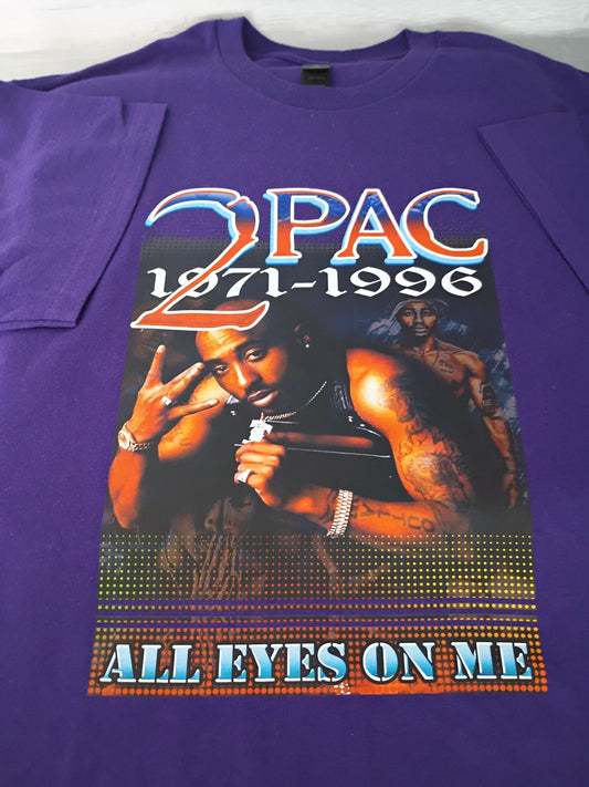 Purple Tupac All Eyes on me
