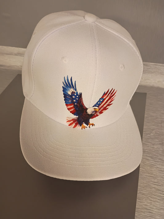 American Eagle with Flag wings
