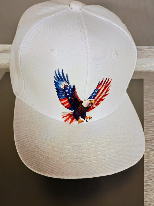 White American Eagle Cap
