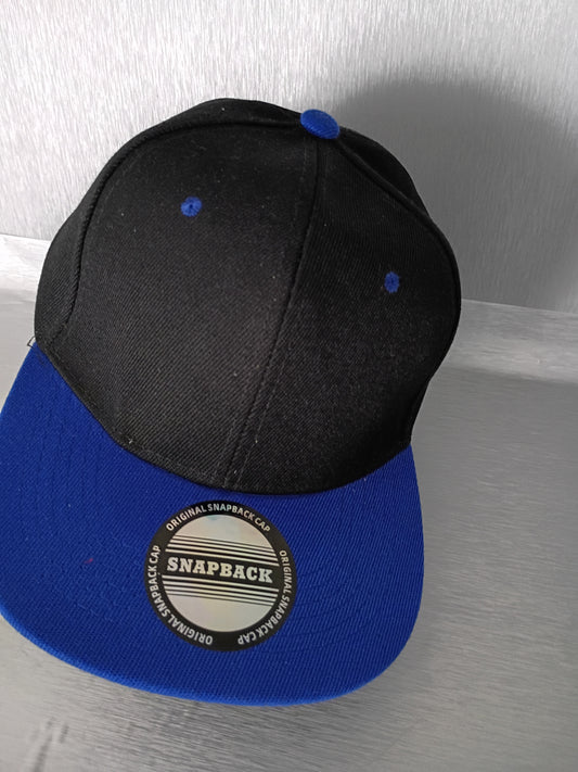 Snapback Royal Blue & Black